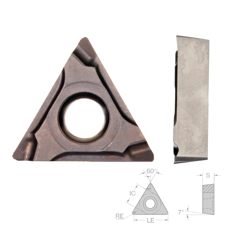 60度三角形車刀片TCGX090204R